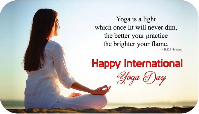 international yoga day status