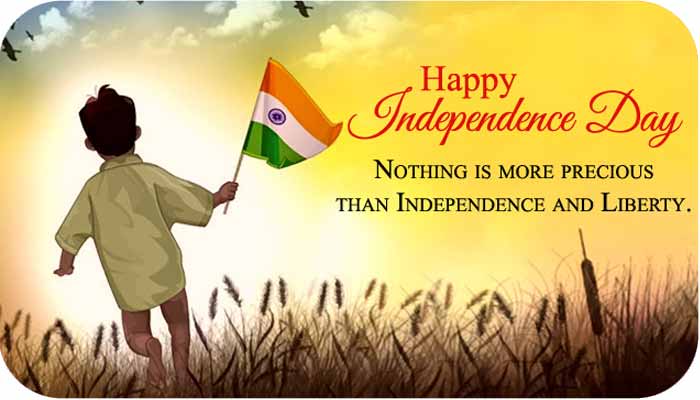 Happy Independence Day wishes In Hindi