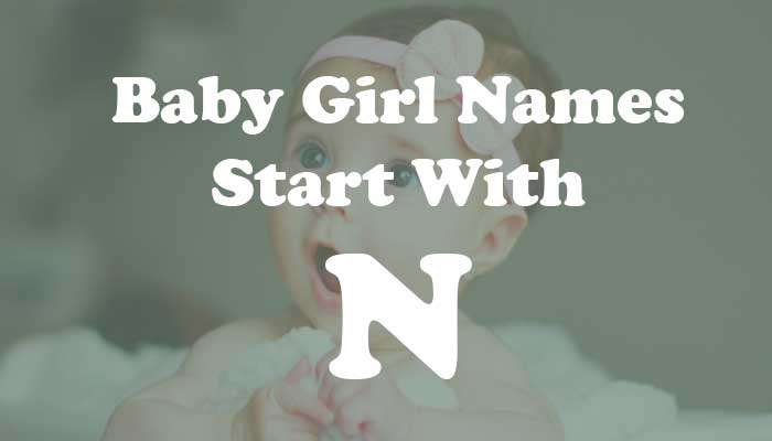 Baby Girl Names Start with n